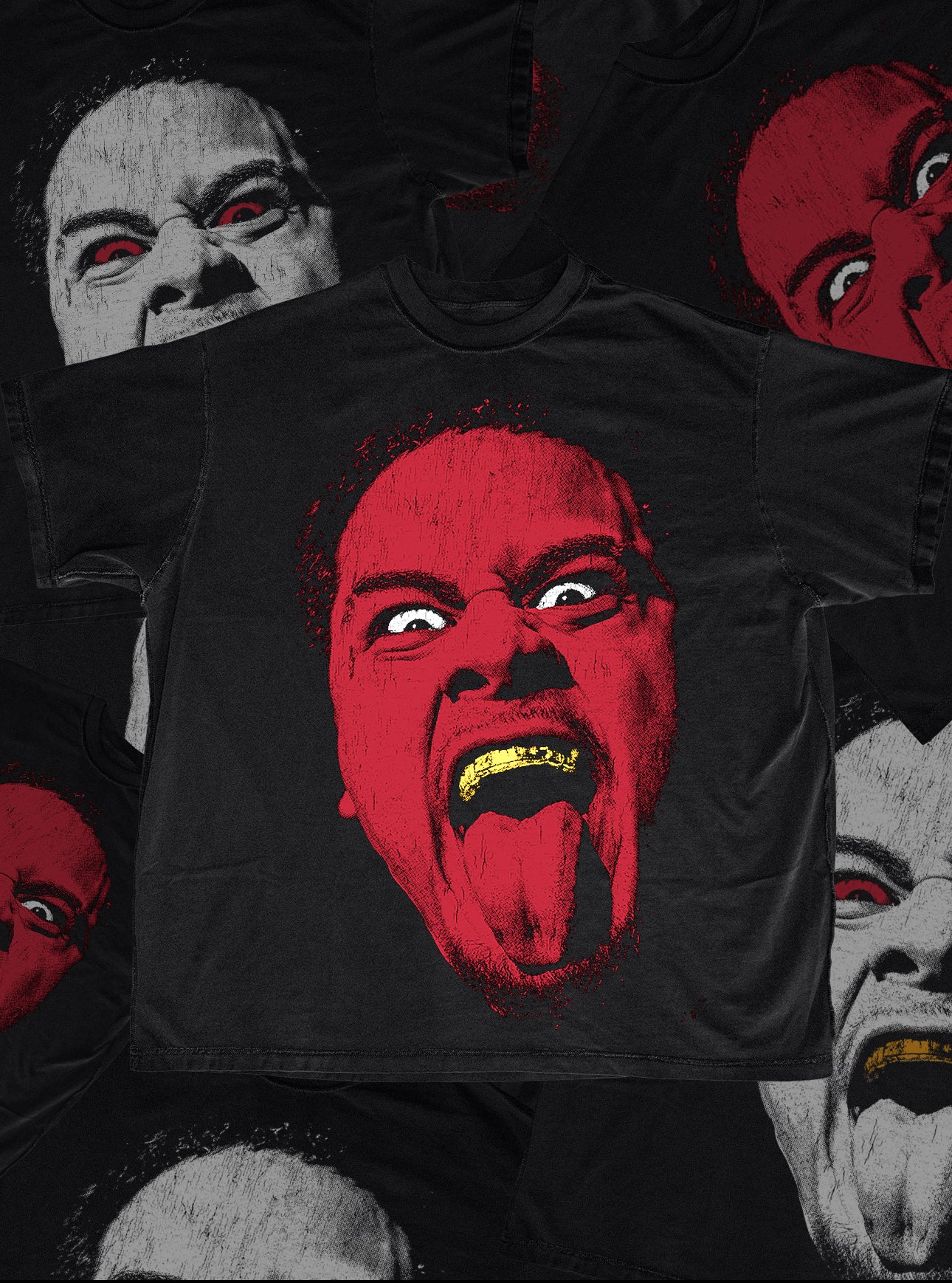 *ZILLA FATU - RED FACE (T-Shirt)