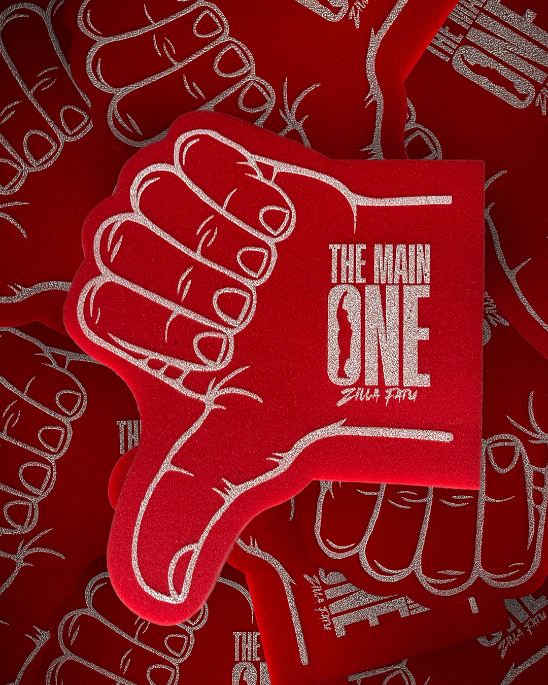 THE MAIN ONE SPIKE (FOAM FINGER)