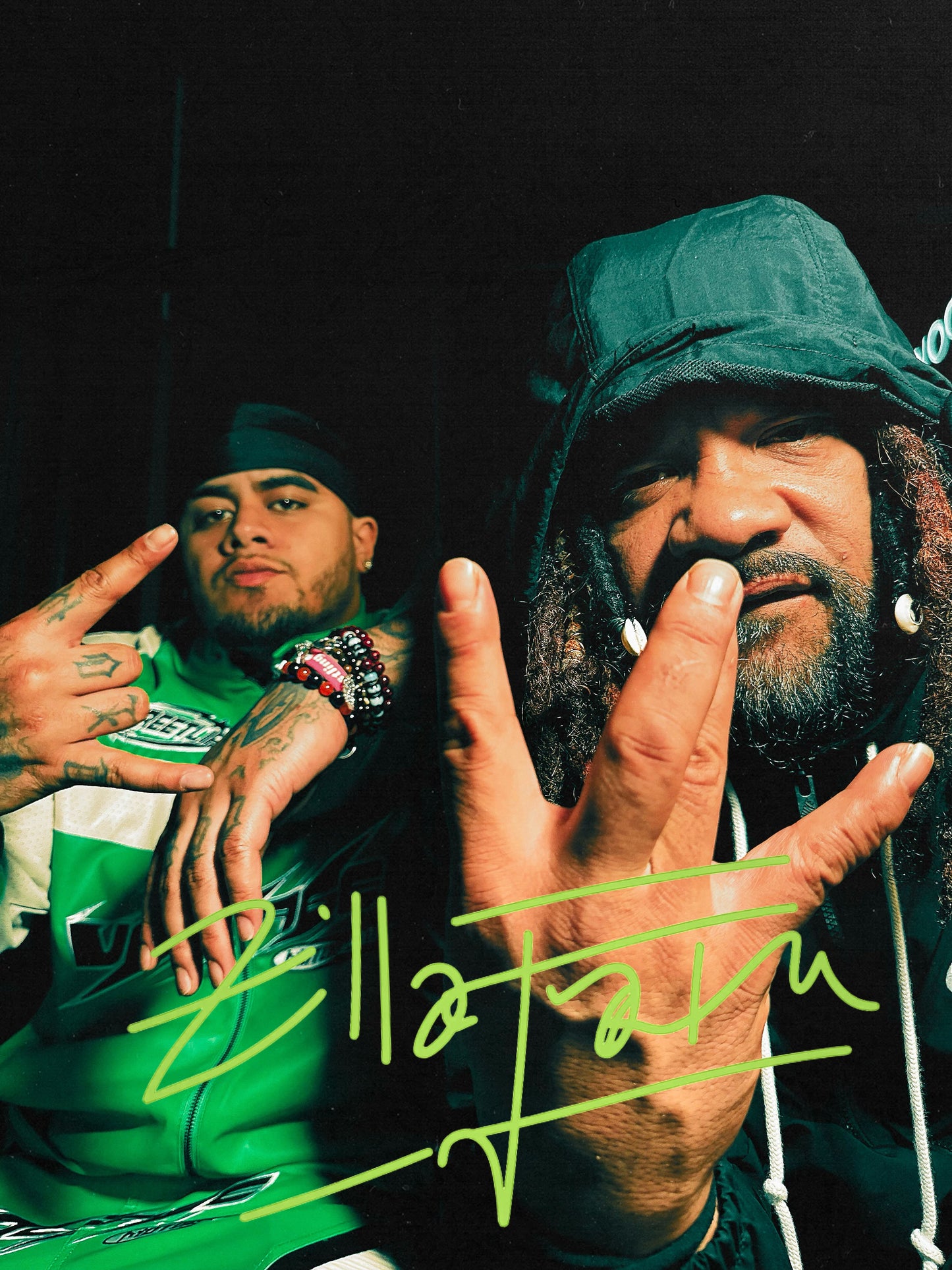 *** Autographed 8x10 Photo of  Zilla Fatu